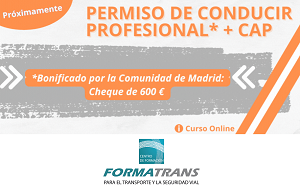 La Comunidad de Madrid dará un bono cheque de 600 euros para obtener el permiso de conducir de camión y autobús