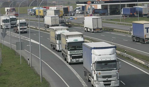 Menor presencia de las empresas del Este de Europa en el transporte español